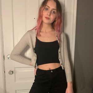 Banana republic cropped sweater